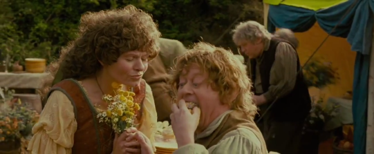 hobbits' reputed passion for food